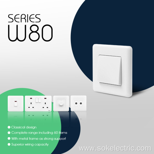 4Gang 2Way Light Switches 86x86mm wall switch